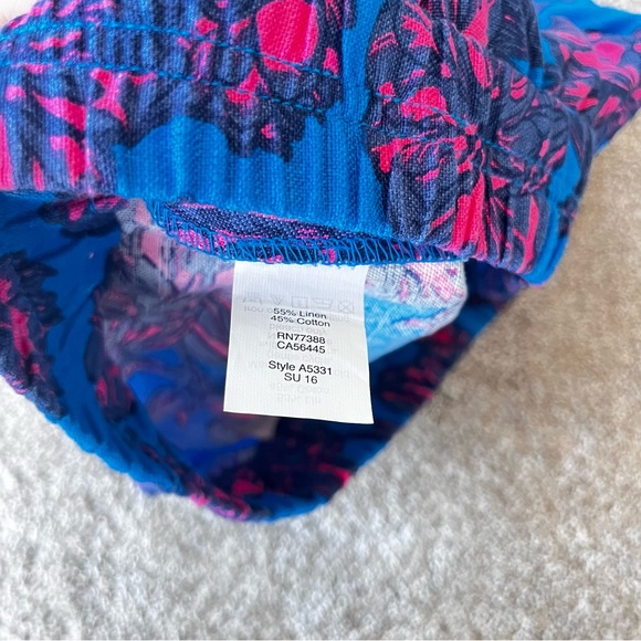 J. Crew | Floral Linen Shorts size 0 - Picture 3 of 8